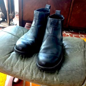 Timberland Men Grantly Chelsea 10.5 Black Leather